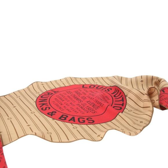 Louis Vuitton Monogram Silk Lv Logo Trunk Bags Scarf/Wrap LV-0519N-0181 - Picture 6 of 8